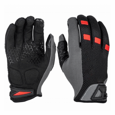 Camouflage Pattern Mechanics Impact Gloves