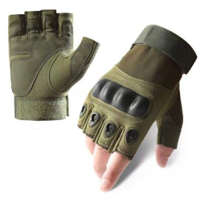 Men’s half-finger tactical outdoor gloves
