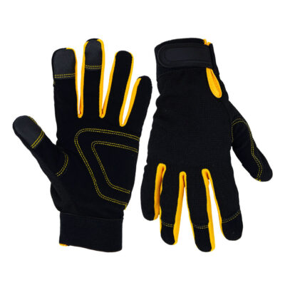 construction and mechanic safety gloves
