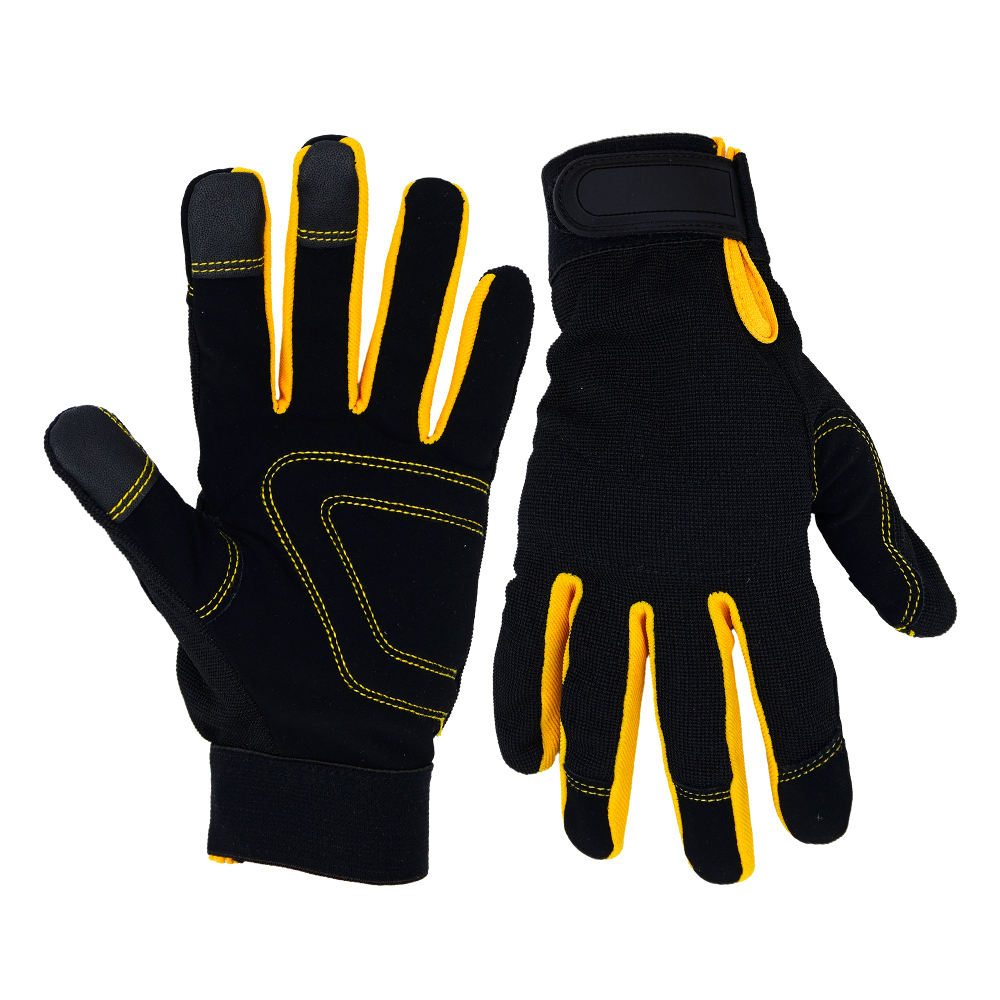 construction and mechanic safety gloves