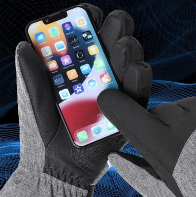 electric heated winter motorcycle gloves