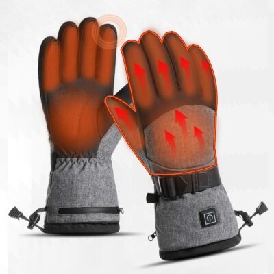 electric heated winter motorcycle gloves