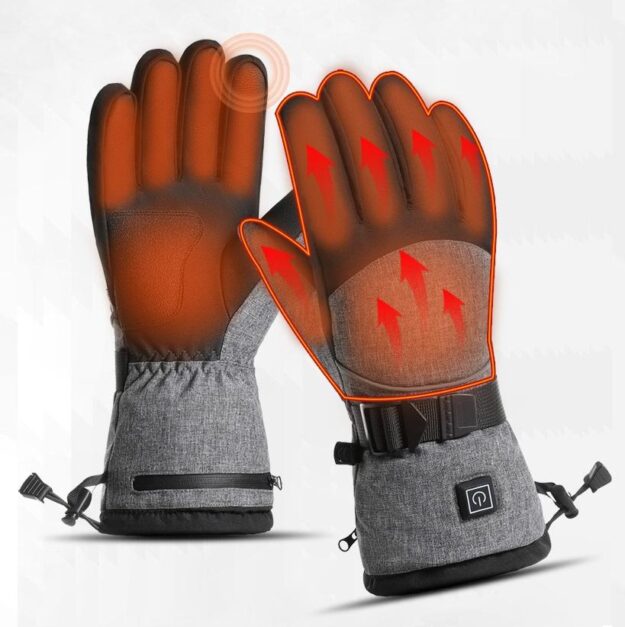 electric heated winter motorcycle gloves