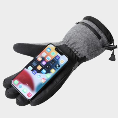 electric heated winter motorcycle gloves