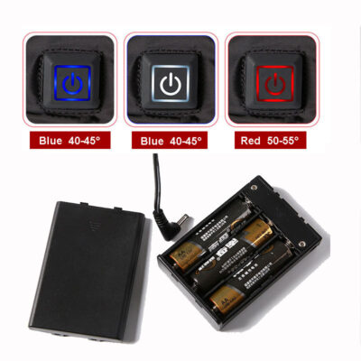 Waterproof heated winter skiing gloves