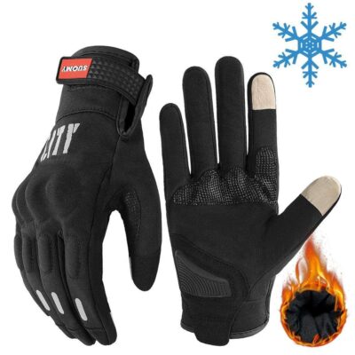 waterproof warm winter motorcycle gloves