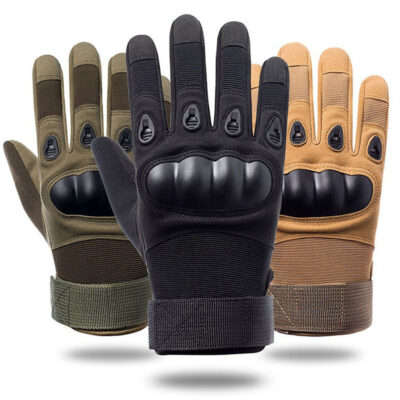 warm outdoor tactical riding gloves