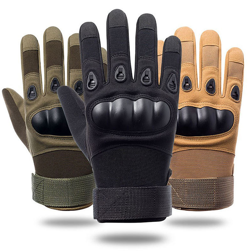 warm outdoor tactical riding gloves