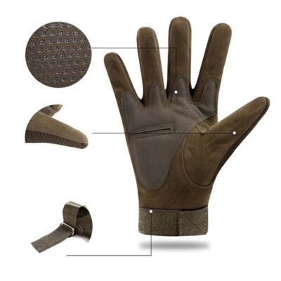 warm outdoor tactical riding gloves