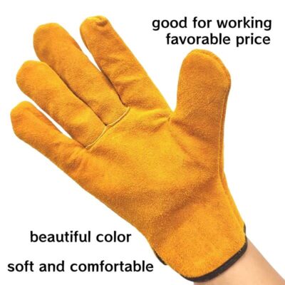 welding gloves for industrial labor